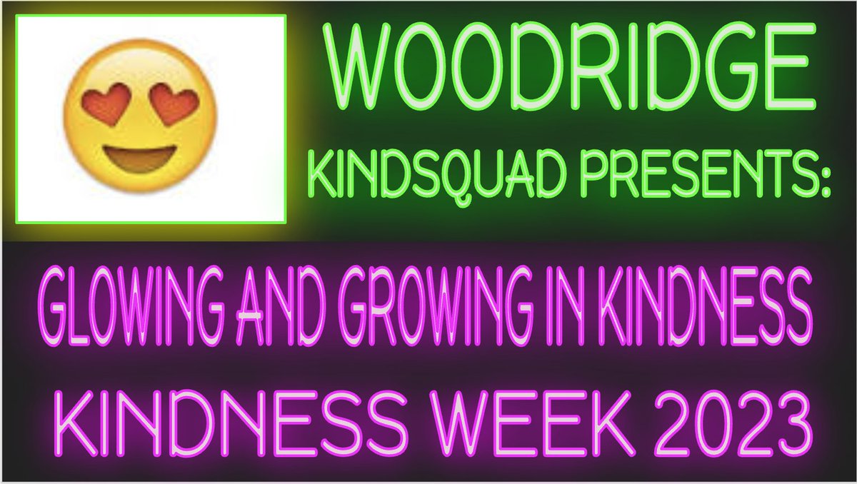 It is Kindness Week at WE!  This week highlights our year-round focus on creating a culture of kindness and acceptance at WE.   #BETHEWE  #WatchUSgrow