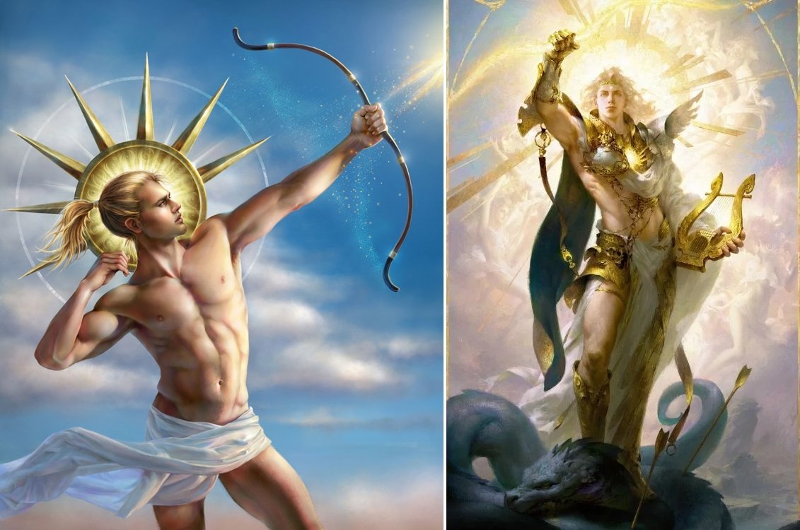 Who is Apollo? (Thread) 1- The ancient Greeks worshipped many gods and goddesses; however, 12 of these are among the most important. Among the 12 Olympian deities that are at the center of Greek mythology and religion is the god Apollo.