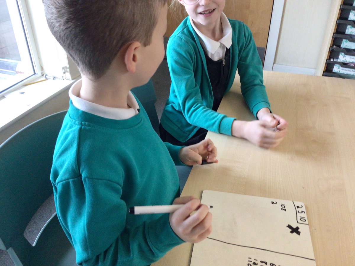 WGPS_2027's tweet photo. We’ve loved our new multiplication practice game… Desert Island! We worked in partners to guess which times table we were thinking of based on which numbers we put into our ‘Yes’ column! #WGPSMaths https://t.co/sw05oAUiIC