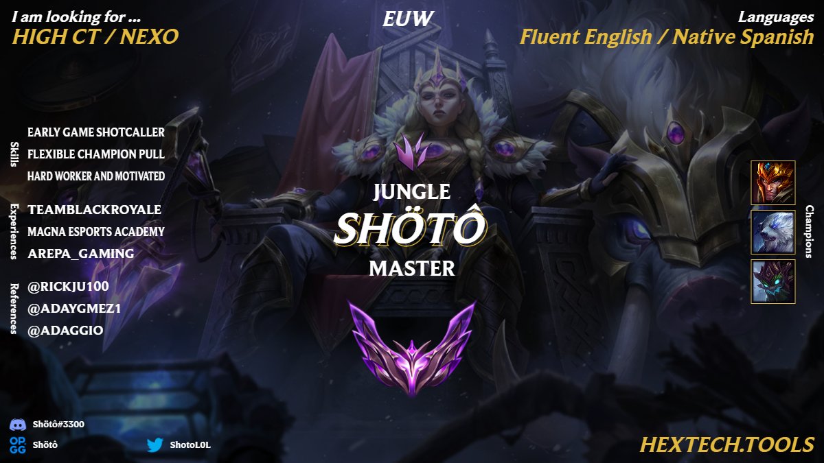 Después de esta última parada me vuelvo a encontrar LFT de cara a terminar este split. Me siento muy motivado y con muchas ganas de trabajar. Gracias y un besardo
Rts and favs are appreciated ❤