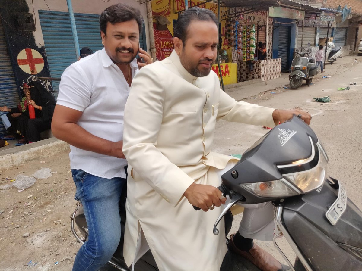 Praveen Navandher AIMIM tweet media