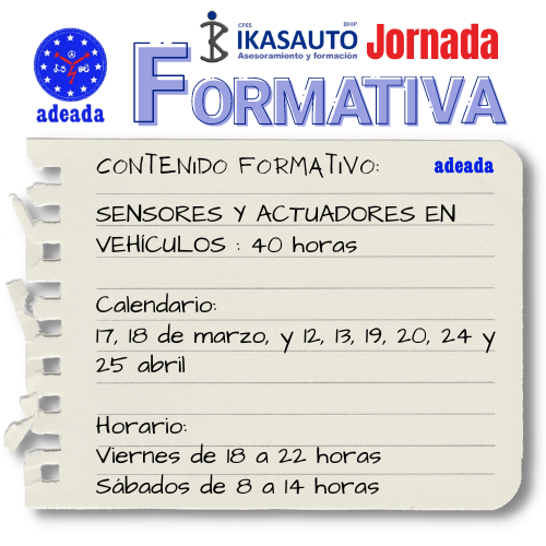 adeada_alava's tweet photo. Os presentamos un nuevo #curso, gratuito, impartido por @IKASAUTO
Con el se quiere conseguir que los #profesionales del sector aumenten su capacitación y producción en sus puestos de #trabajo.

Interesados 945 253 388 o adeada@adeada.com

#adeada #vitoriagasteiz #taller #motor https://t.co/vCtT87BGM4