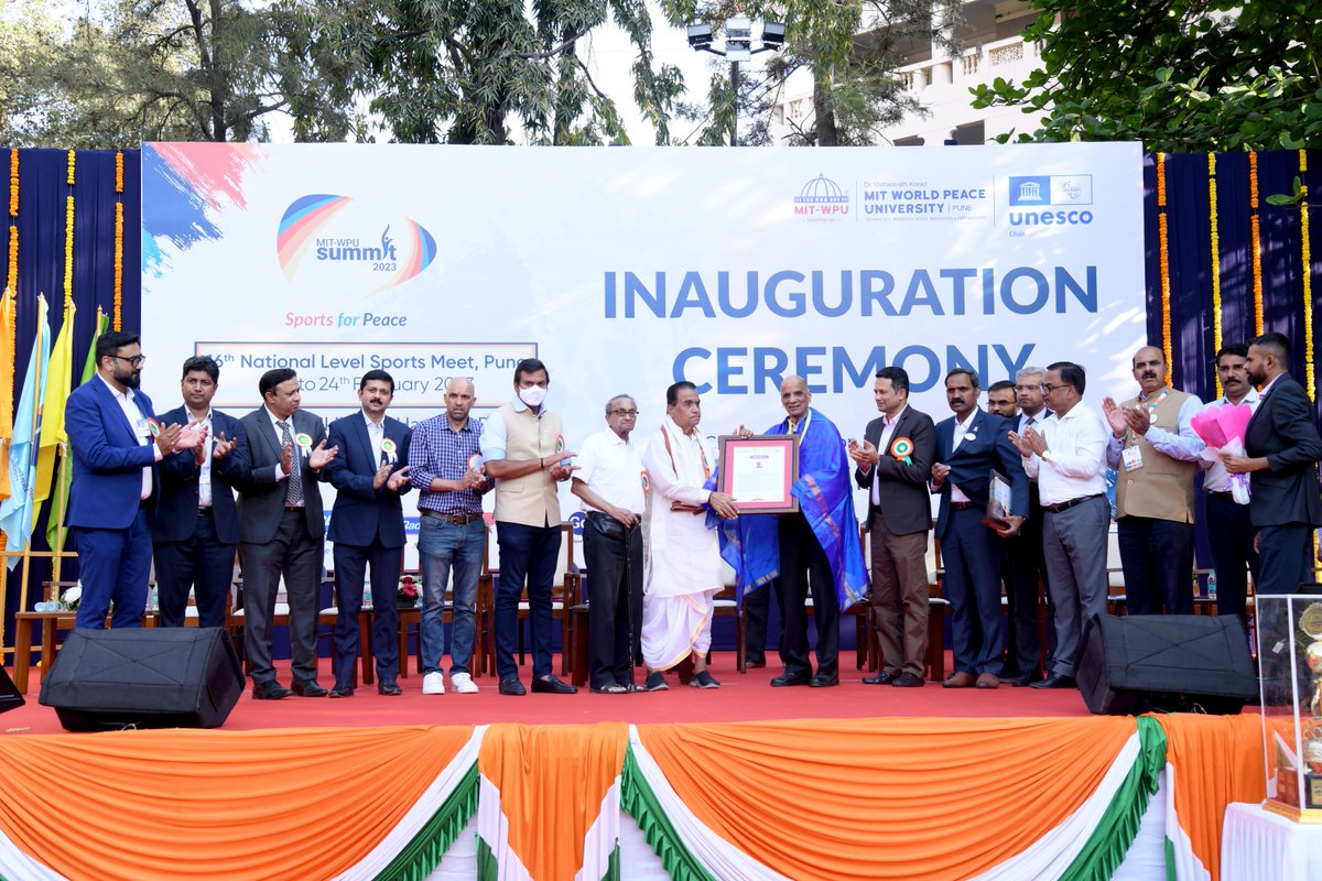 Glimpses from Inauguration of MIT-WPU SUMMIT'23

#MITWPU #MITWPUOfficial #WorldPeaceUniversity #WPU #mitwpusummit #summit2023 #howfarcanyougo #mitsummit #inauguration #SportSummit