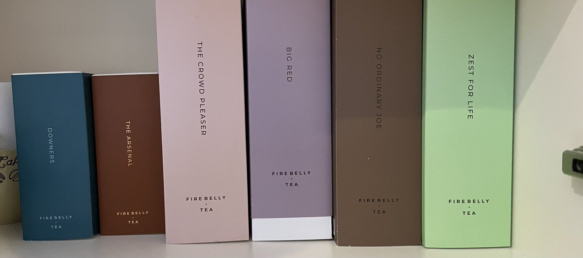 Growing the <a href="/FirebellyTea/">Firebelly Tea</a> collection 😍<a href="/tea_maverick/">David Segal</a> 

Next up… Matcha per <a href="/harleyf/">Harley Finkelstein</a> rec