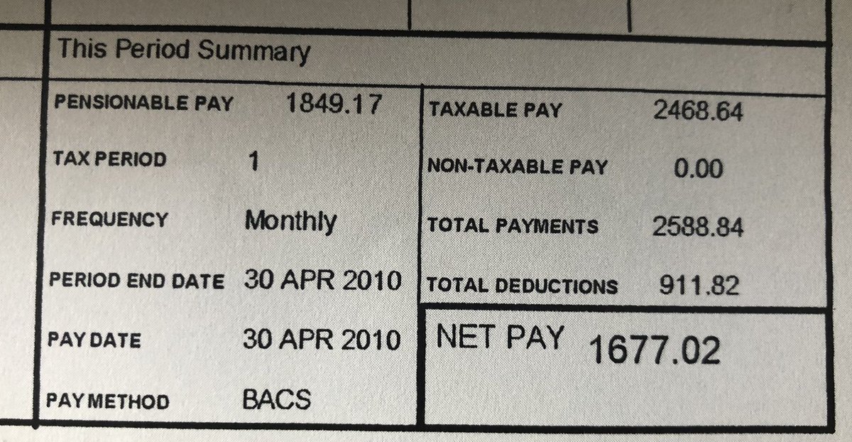 @souramoo This was my payslip in 13 years ago in 2010 as FY1  #BMADoctorsVoteYes