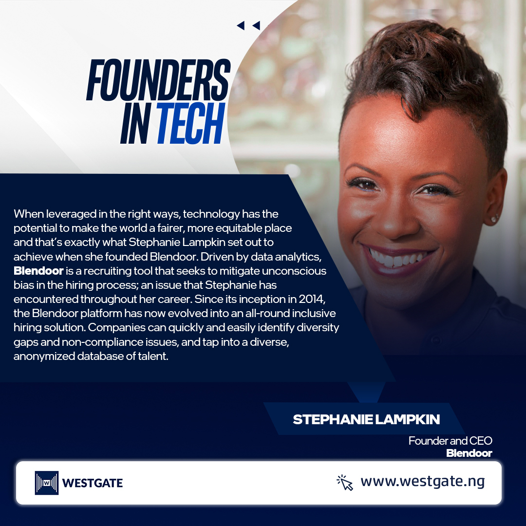 westgateng_'s tweet image. Stephanie Lampkin 💻🌏

Today&apos;s edition of #Foundersintech features Stephanie Lampkin. The 33-year-old Lampkin was a full-stack web developer by 15 and holds degrees from Stanford and MIT.

(1/3)