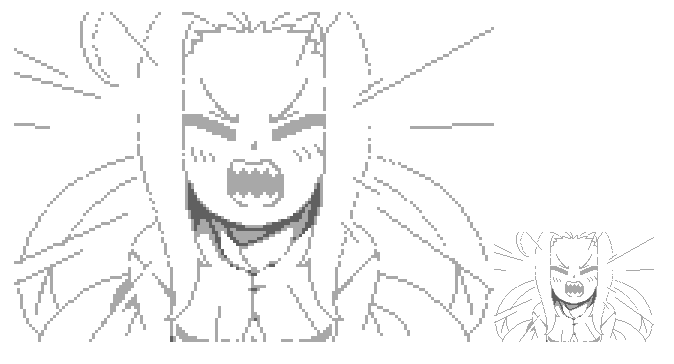 カッ……!!!!!#picopiyo  #ドット絵 #pixelart 