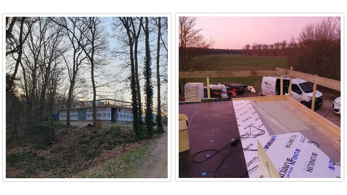 Bij een nieuwe bungalow leggen we elektra aan, mechanische ventilatie, een lucht-water-warmtepomp en vloerverwarming. Ook troffen we voorbereidingen voor een laadpaal voor een elektrische auto.