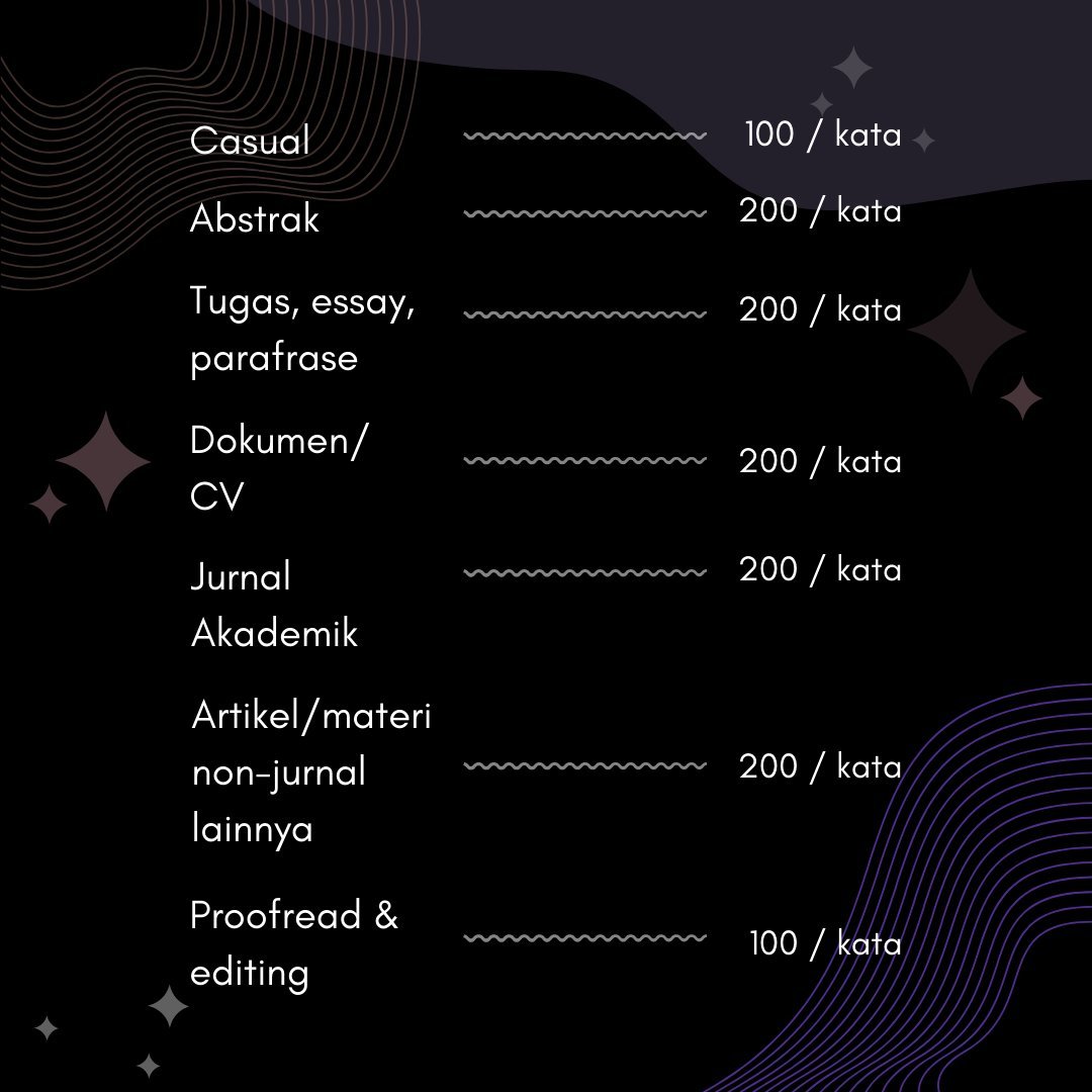 wolfiecindi's tweet photo. HALOO yg butuh translate abstrak, bahkan skripsi, atau joki tugas, aku buka jasa translate bahasa inggris-indonesia dan sebaliknya ya! yuuk DM  #zonauang #zonaBU 

(psst... bisa buat translate caption, chat, konten, dll yaa hihi) https://t.co/VRzknieCos