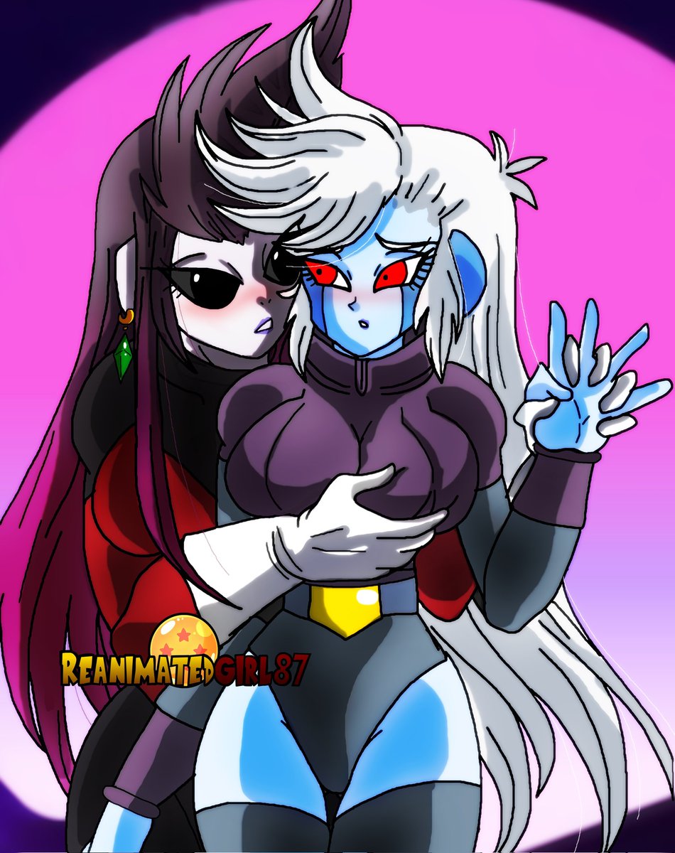 Reanimatedgirl's tweet photo. #dragonballsuper
"Just between us" 👀💕✨️
🔹️Jireni & Vata 🔹️#dbzoc #lovers
#drawing #dbzart #artist #dbsuper #couples #jiren #Cocotte #Vados #hitto #daughters #yuri #lesbisan #couples #80s #90s #anime #forfun https://t.co/3XTtTX9FPx