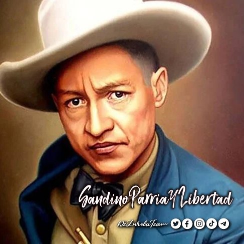 General de hombres y mujeres libres de la Revolución Sandinista, de la América toda.
¿Quién dice que está muerto?
             SANDINO VIVE
#SandinoPatriaYLibertad
#DeZurdaTeam