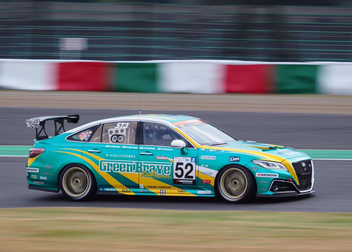 aki211rock's tweet photo. #eneosスーパー耐久シリーズ2022poweredbyhankook Rd.7
#鈴鹿サーキット 
#st_3
#埼玉トヨペットgreenbrave 
#埼玉トヨペットgbクラウンrs 
#服部尚貴 選手
#吉田宏樹 選手
#川合孝太 選手
#toyota #クラウン
#スーパー耐久 #s耐
#olympus
#olympusomdem1markii
#モータースポーツ好きな人と繋がりたい https://t.co/fHVe0Q9cSn