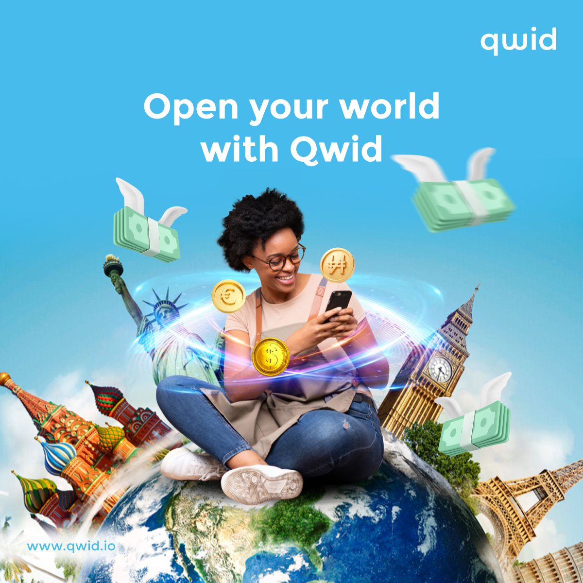 Give your money wings by making local and international transactions with Qwidapp. 

Click the link on our bio to sign up and get started!

#crossborderpayments #fintech #Globaltransfers #digitalremittance