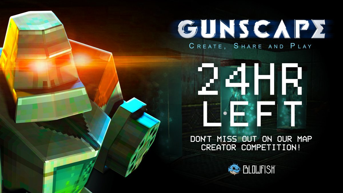 blowfishstudios's tweet photo. ⌚ 24 HOURS TO GO ⌚

Make sure to DM or email us the name of your Gunscape map by Wednesday, Feb 22nd 11:59PM AEDT so we can try it!

You will be in the running to win a Nintendo Switch OLED plus #Gunscape console skin! https://t.co/87Mzj4rXiJ