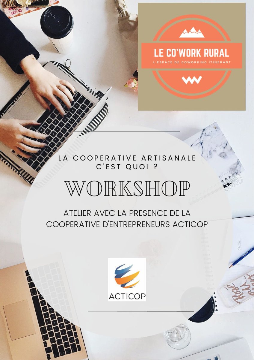 FSRelaisInfos's tweet image. Belle réussite pour le Premier WORKSHOP 😉 du Co'work Rural Itinérant 😀