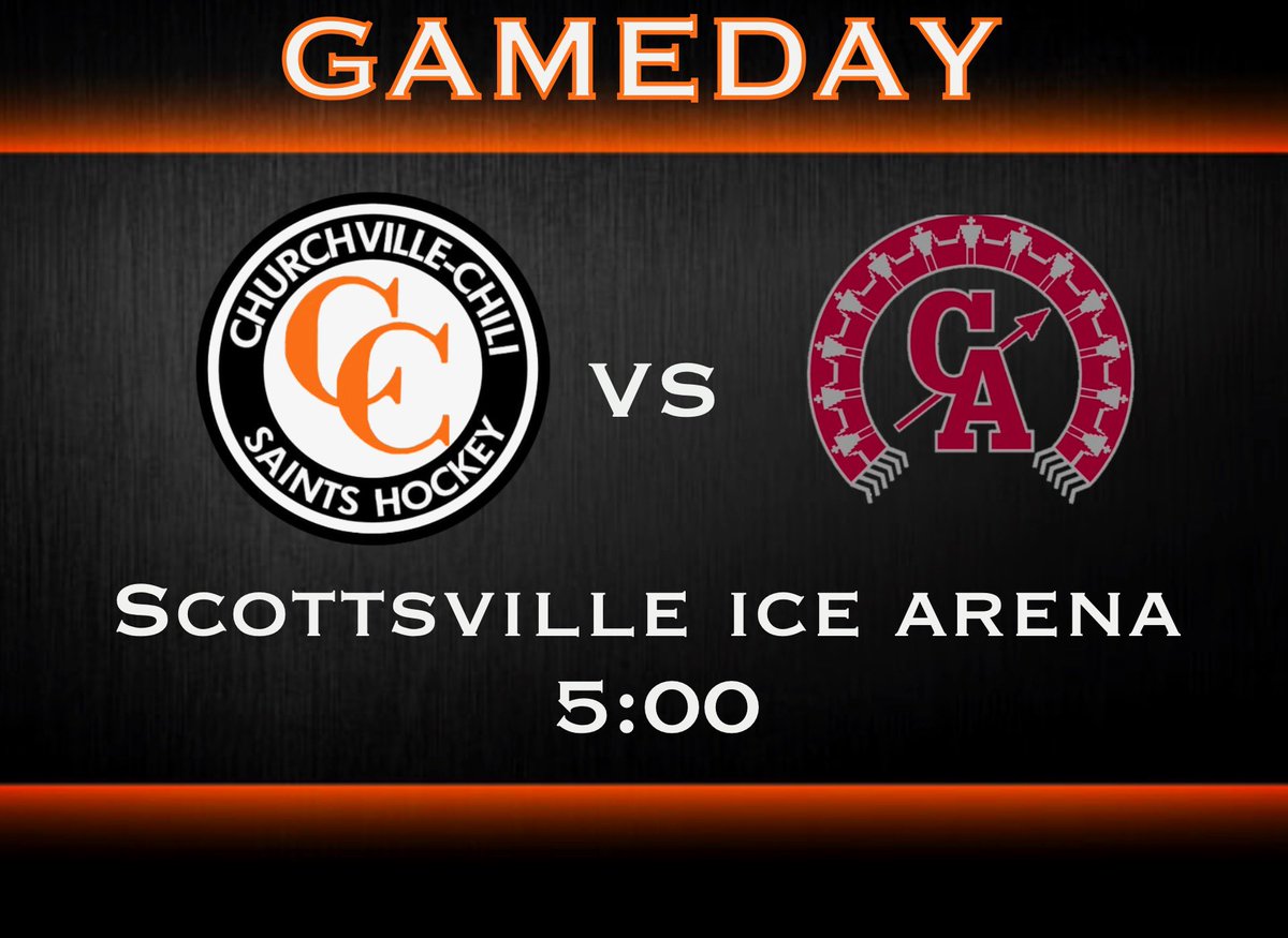 cccsdhockey's tweet photo. Playoff hockey is back at Scottsville! Don’t forget to get your tickets before game time at the link below! You will need a ticket to get in tonight! Link is below. Puck drops at 5:00 vs Canandaigua. Be there and be loud!!
Tickets: https://t.co/igA7TpRDei
#CCPuck #BrickChasing https://t.co/UH1RsmJ4xn