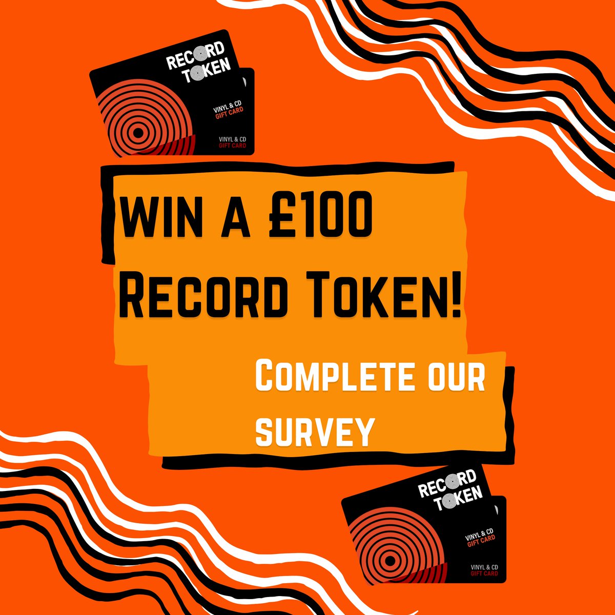 RSDUK's tweet photo. Win a £100 Record Token!🌟
Click the link below to complete our survey
https://t.co/dWB46SItnE https://t.co/BGSaCcw9mz