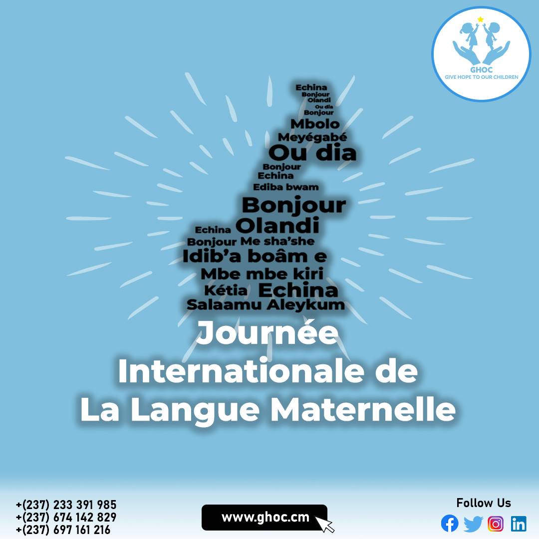 GiveHopetoourC1's tweet photo. « L'éducation multilingue, une nécessité pour transformer l'éducation »
La journée Internationale de la Langue maternelle est une opportunité de se rappeler d'où on vient et d'apprécier l'unité dans la diversité !
Célébrer cette journée c'est aussi célébrer la culture !
#GHOC https://t.co/EYWi97okFg