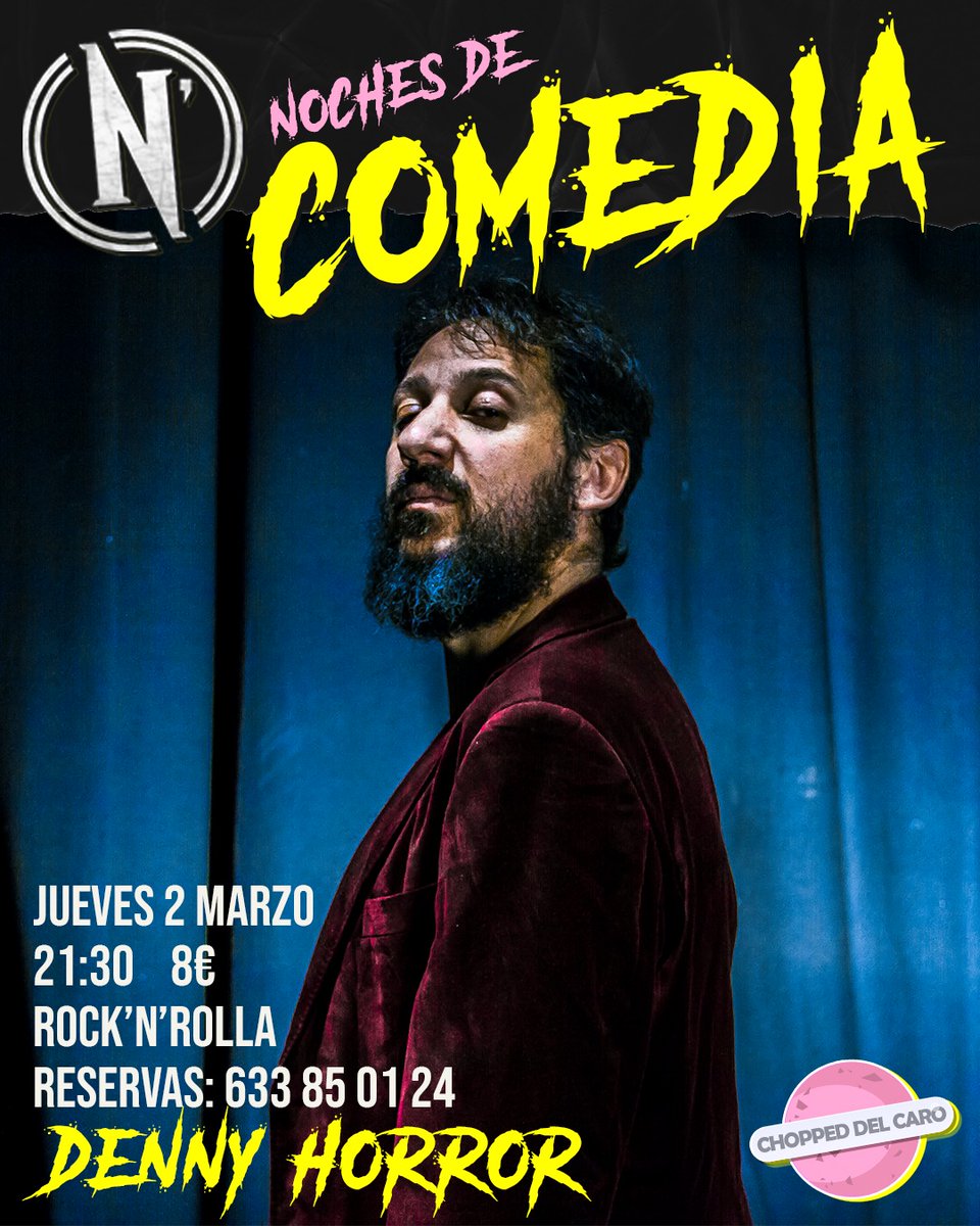 denny_horror's tweet photo. EO, VALENCIA Y ELCHE

Jueves 2: 
Valencia Rock'n'rolla.
Entradas en local o teléfono 633850124

Viernes 3:
La Cuna Elche 
Entradas:
https://t.co/7qGCMMvMgl https://t.co/7m2fnQ5zFj