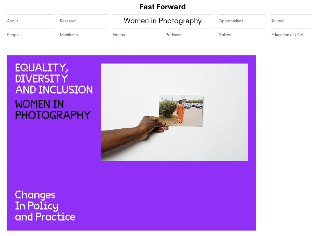Get to read our new report here fastforward.photography/our-projects/f…   @WomeninPhoto <a href="/AutographABP/">Autograph</a> <a href="/photoworks_uk/">Photoworks</a>