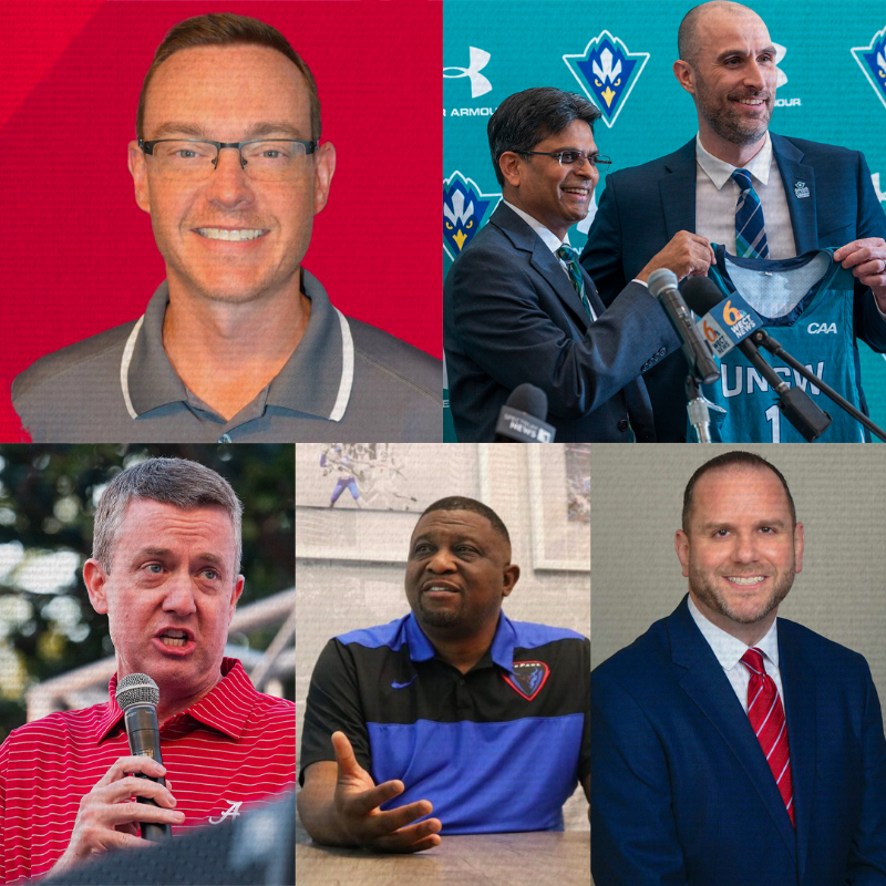 D1ticker's tweet photo. Headlines from this morning's D1.ticker:

+ The @ASUNSports selects its next commissioner
+ @MichaelOblinger introduced at @UNCWAthletics
+ @Greg_Byrne &amp; @BlueDemonsAD on #NIL
+ @TTellitocci talks opportunities for the MAAC

Read about these stories &amp; more ⬇️
