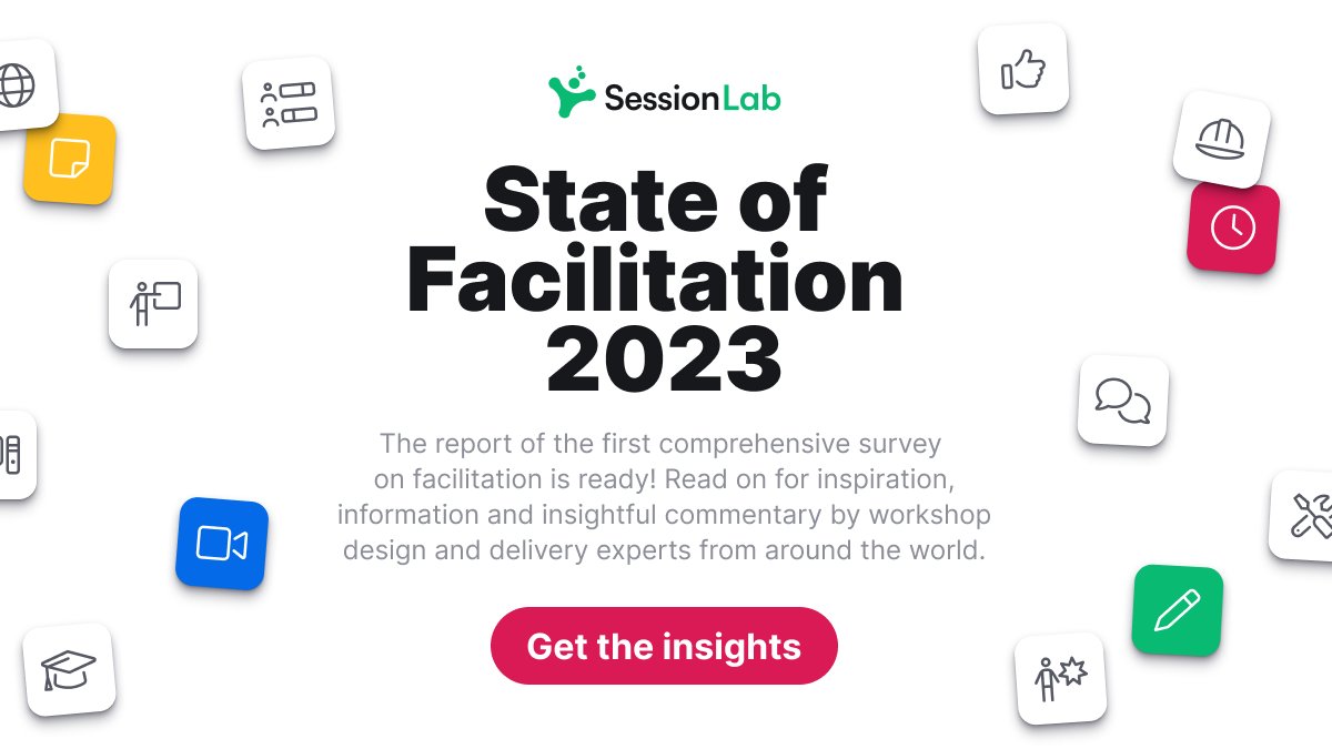 📣 The first-ever report on the State of Facilitation is OUT! Who are facilitators? What do they (currently) do? Here is a report that answers many questions. buff.ly/3YKXsIs