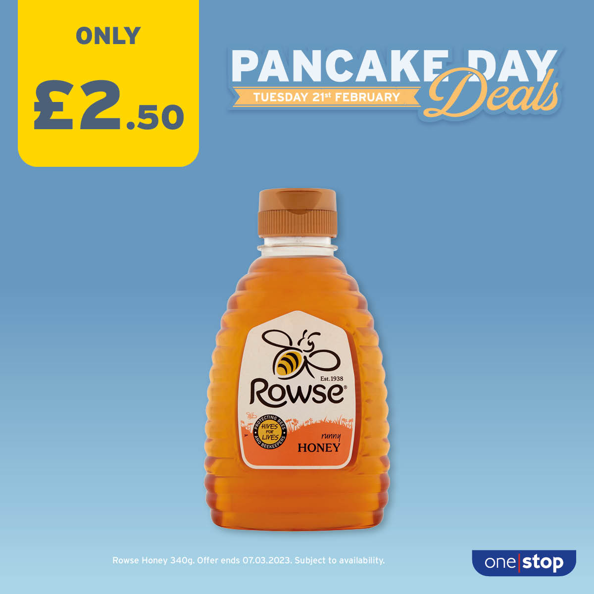 onestopstores's tweet photo. Check out these pantastic offers on all your favourite pancake toppings 🥞😋
Shop today 👉 https://t.co/ebIIj2d14n
Subject to availability. Participating stores only.
#Honey #Rowse #Pancakes #PancakeDay #PancakeDay2023 #Biscoff https://t.co/hdkIzRu1xd