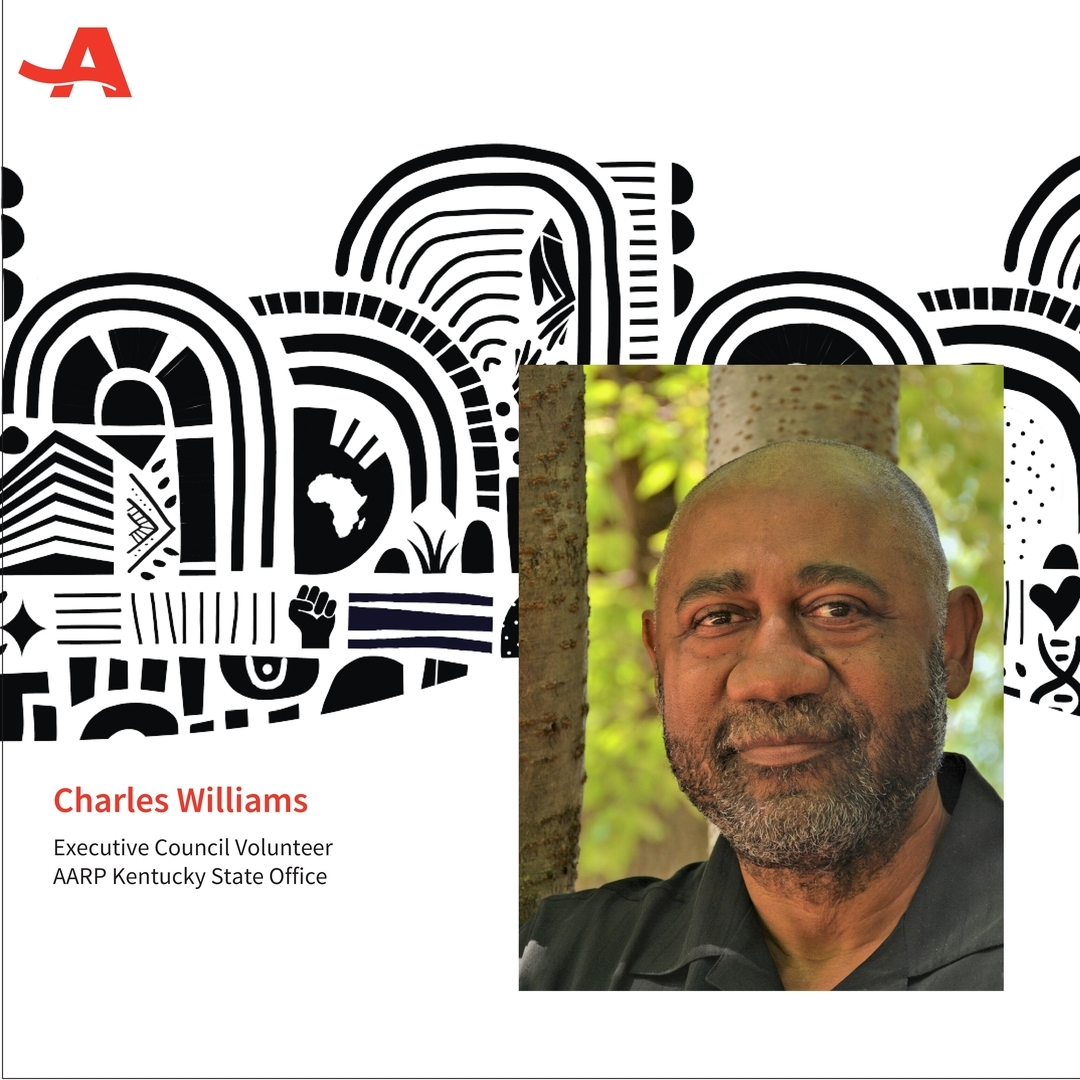 AARPKY's tweet photo. We're proud to recognize a leader like Charles Williams @mirror4768. A selfless family caregiver, an artist, Veteran, and now, a dedicated AARP volunteer making life better for Kentuckians. When our efforts drive change for the greater good, we thrive together. #AARPBHM #BHM https://t.co/twvTQv7y5R