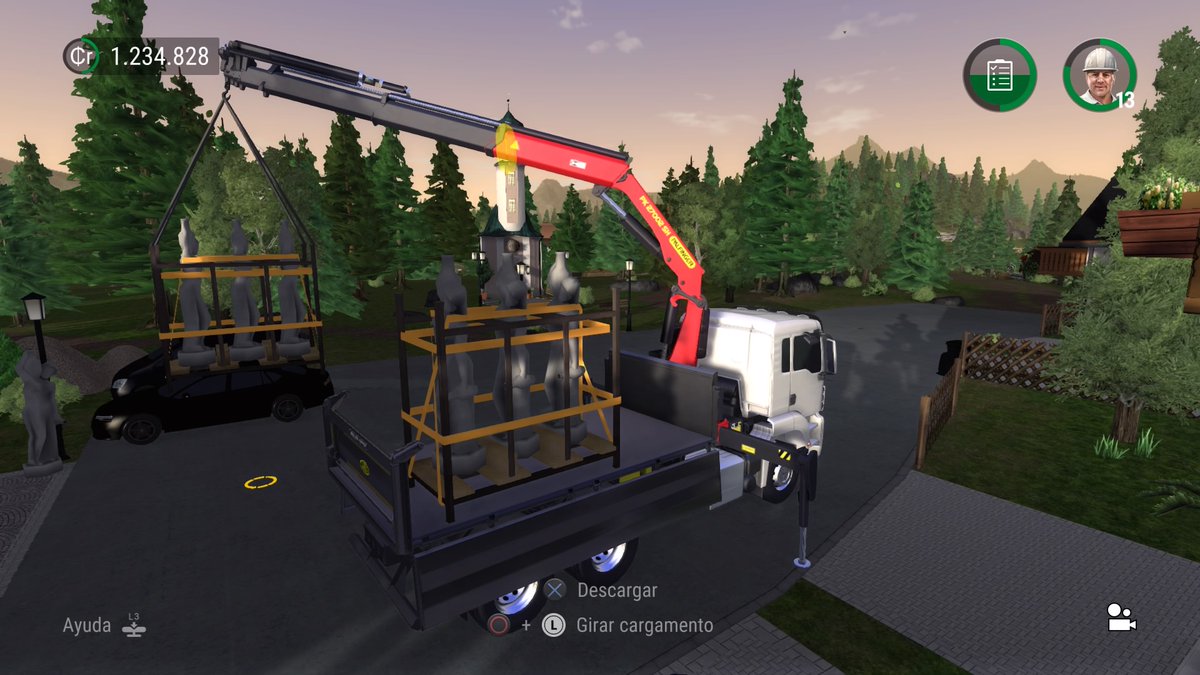 DigitalGranjero's tweet photo. Un trabajo con mucho arte
 #PS4share #ConstructionSimulator3 @PlayStationES https://t.co/IMLgQmi3cM