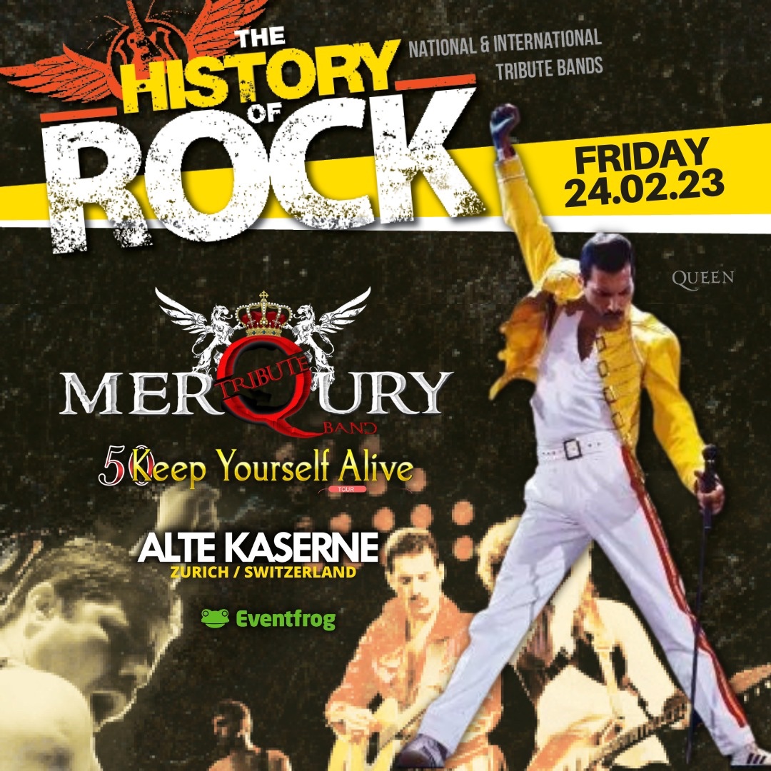 FR. 24. FEB. 2023 AB 21 UHR
MERQURY BAND PLAYS QUEEN
Tickets: bit.ly/3SmBed9