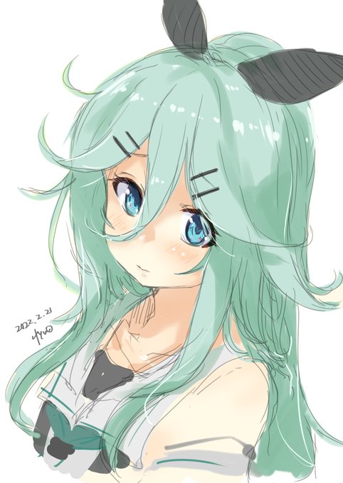 「yamakaze (kancolle) blush」Fan Art(Latest)