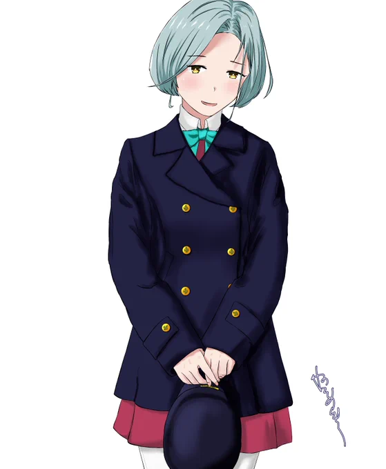 寒波が過ぎ去る前にコート艦娘概念を放出しておく 