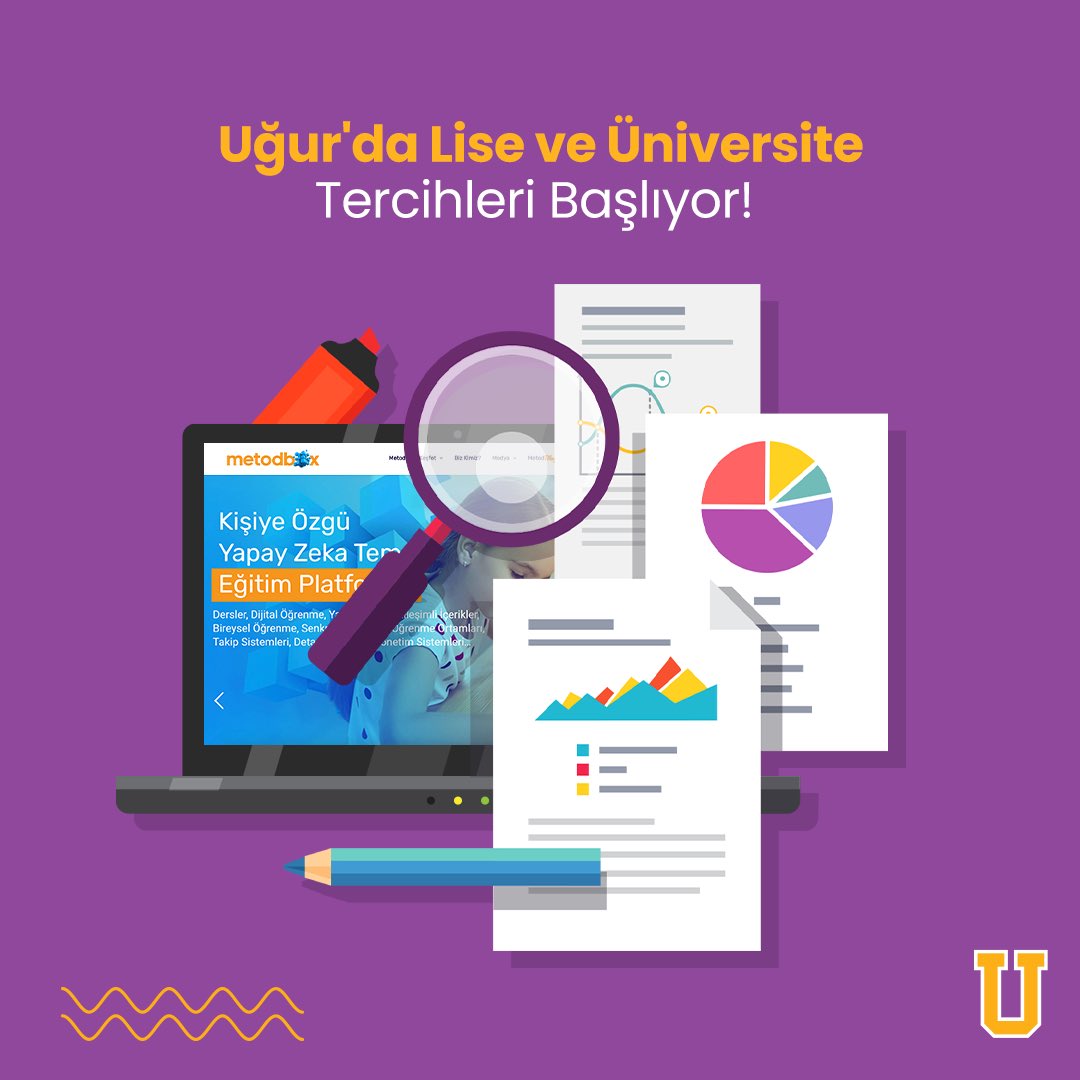 UgurOkullari's tweet photo. Uğur Okulları öğrencileri, lise ve üniversite tercihlerini bugünden yapıyor!🎯
 
Metodbox sayesinde sınava hazırlanan Uğurlu öğrenciler, hedefledikleri lise ve üniversite tercihlerini LGS ve YKS sınavından önce yaparak istedikleri okullara hazırlanıyor.

#UğurKazandırır https://t.co/RBP3TMeKwM