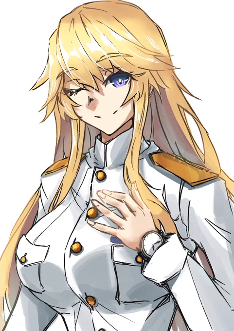 アイオワ、画像検索で見たyamatoさんが描いてた服装がかっこよかったので参考にさせてもらいつつ#艦これ版深夜の真剣お絵描き60分一本勝負#艦これ版真剣お絵描き60分一本勝負_20230221 
