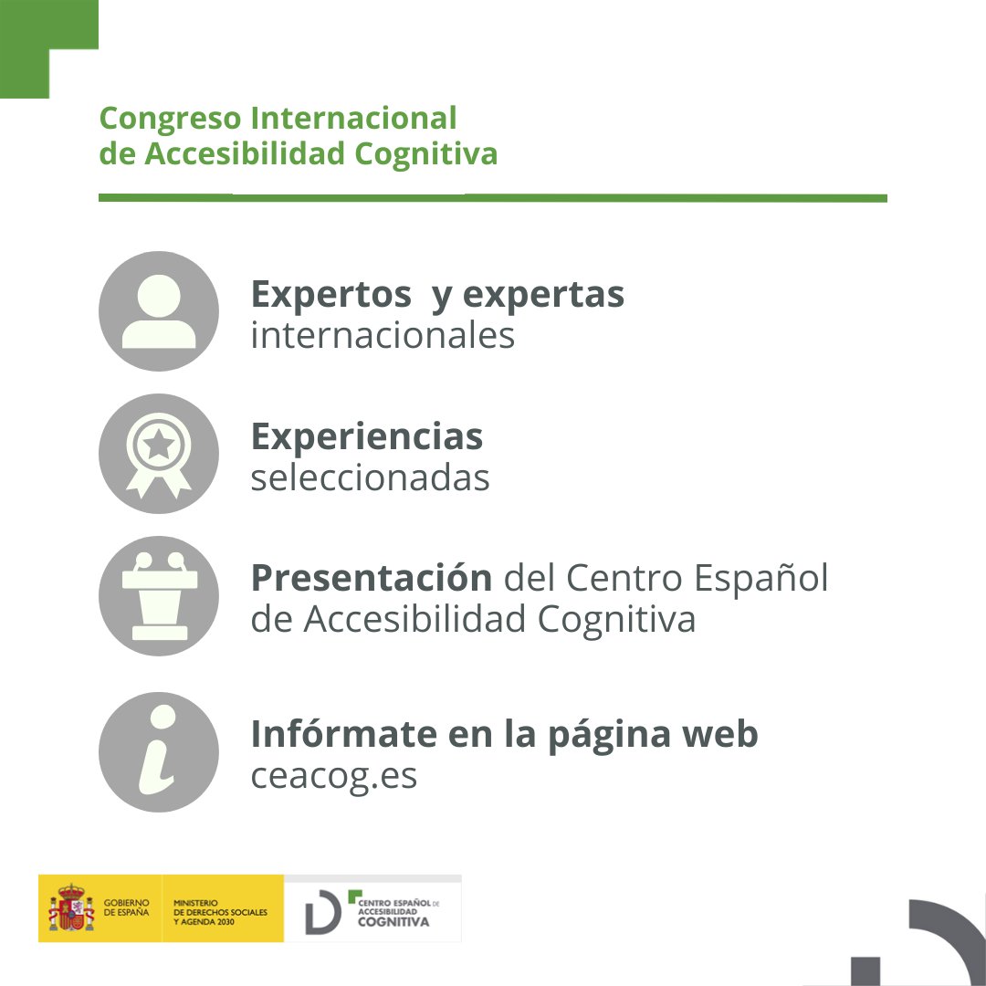 CEACOG. Centro Español de Accesibilidad Cognitiva tweet media