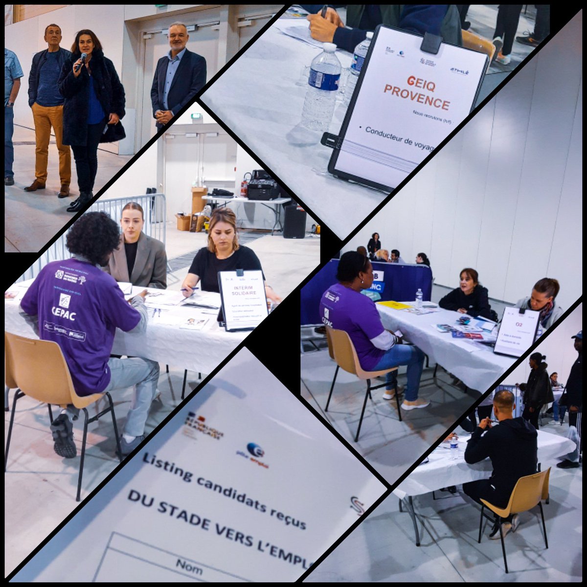 🚩Du stade vers l'emploi🚩 #parcchanot #Marseille Après le sport Place au Job dating - Métiers en tension à l'honneur #sap #Sante #HRT #transport #recrutement #met #cej
Recruter autrement 👍avec @pole_emploi