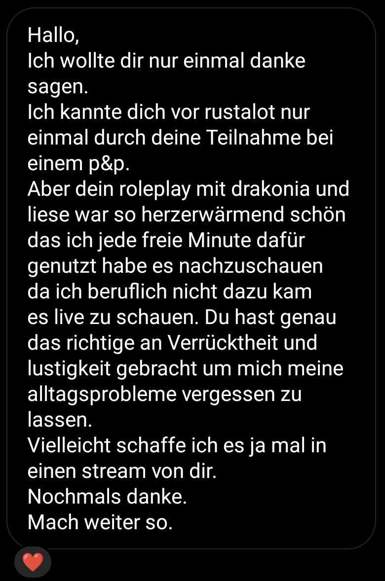 Haselnuuuss's tweet photo. Wow 🥹💕
Balsam für mein Herz.

#Rustalot2 #Rustalot #rust https://t.co/sCQWOb6DQ4