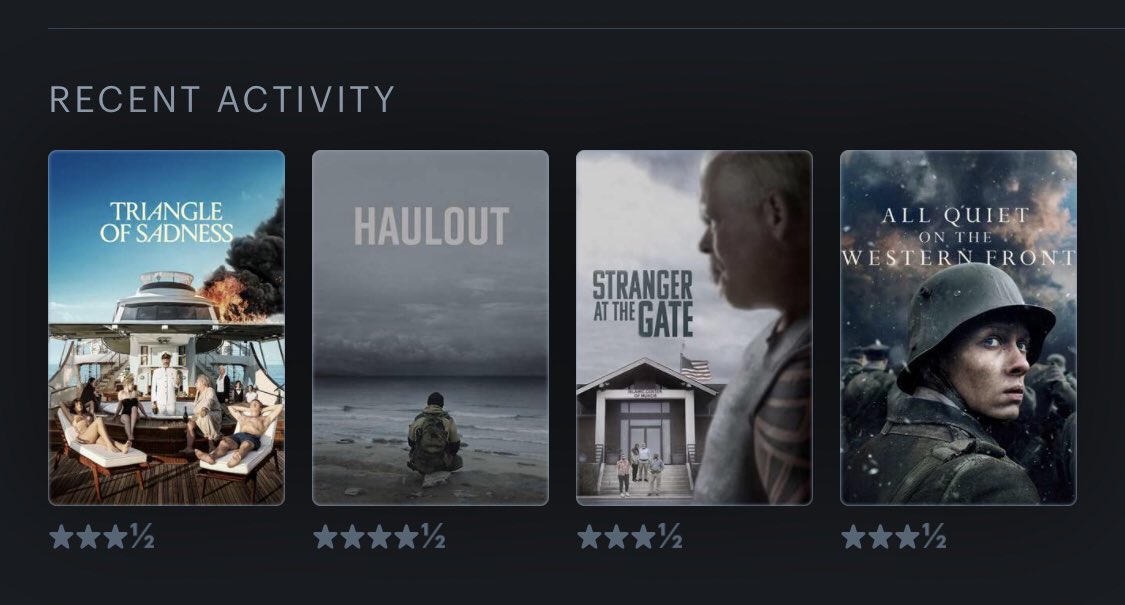 katermctater's tweet photo. @YNFMoviePod @letterboxd Academy Award prepping https://t.co/Zk71MJ8aho