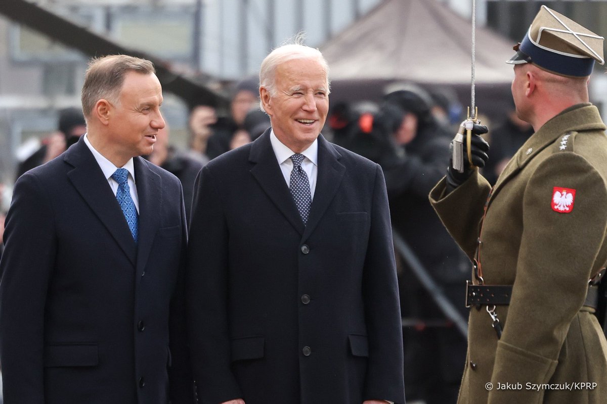livemapua's tweet photo. Президенти @AndrzejDuda та @POTUS у Президентському палаці у Варшаві https://t.co/F1u5XzHnmB via @prezydentpl https://t.co/snO8qc9uec