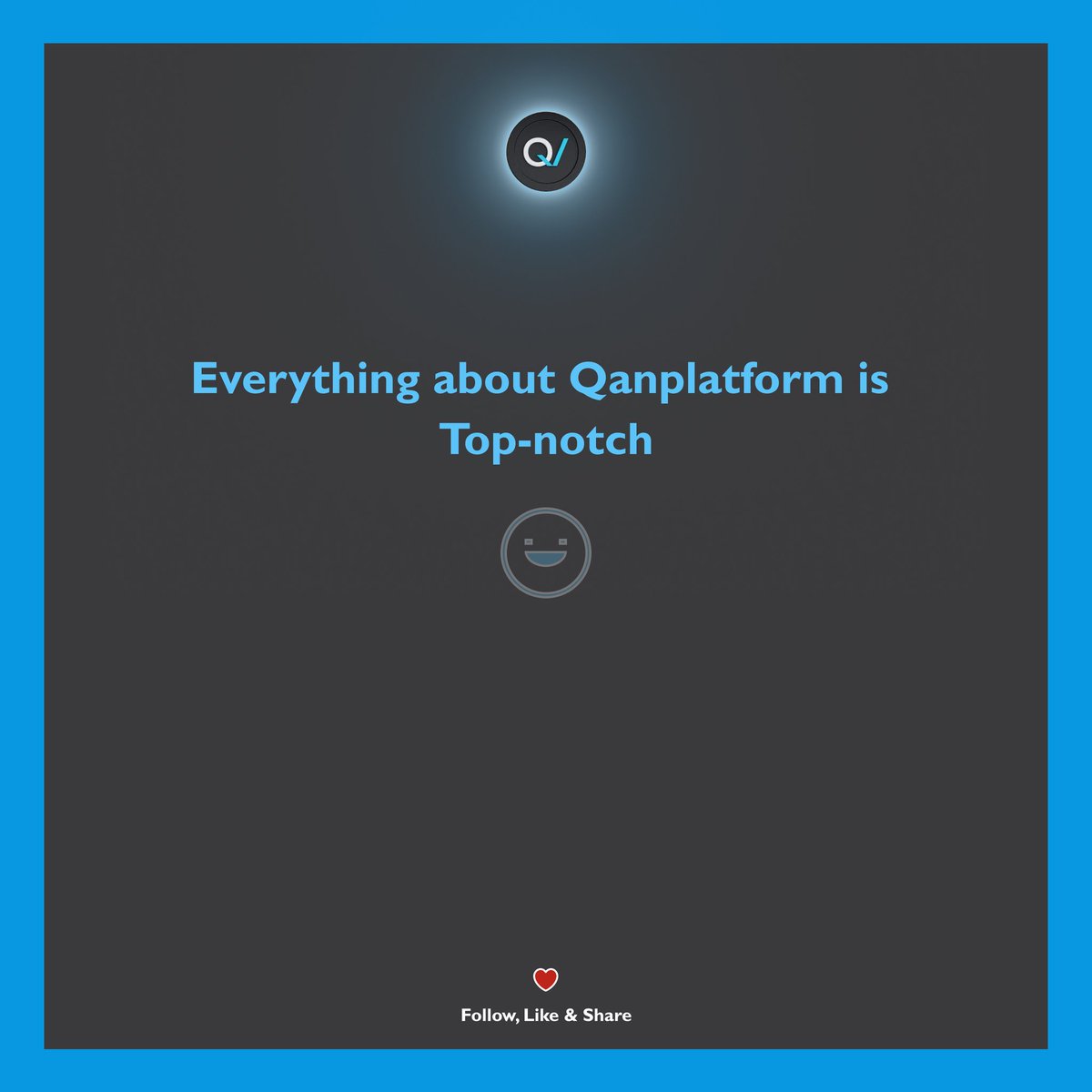 On QANplatform, everything is Top-notch 💪