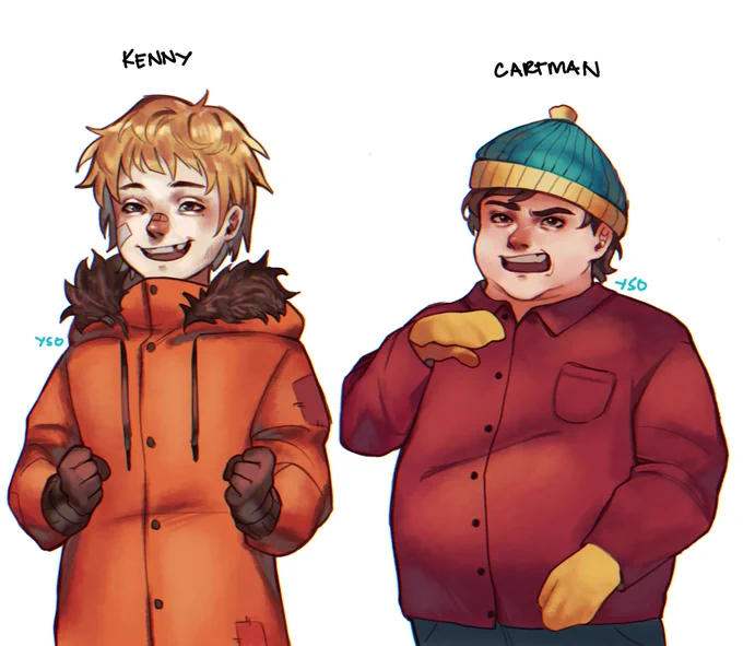 the main 4 for future reference #southparkfanart 