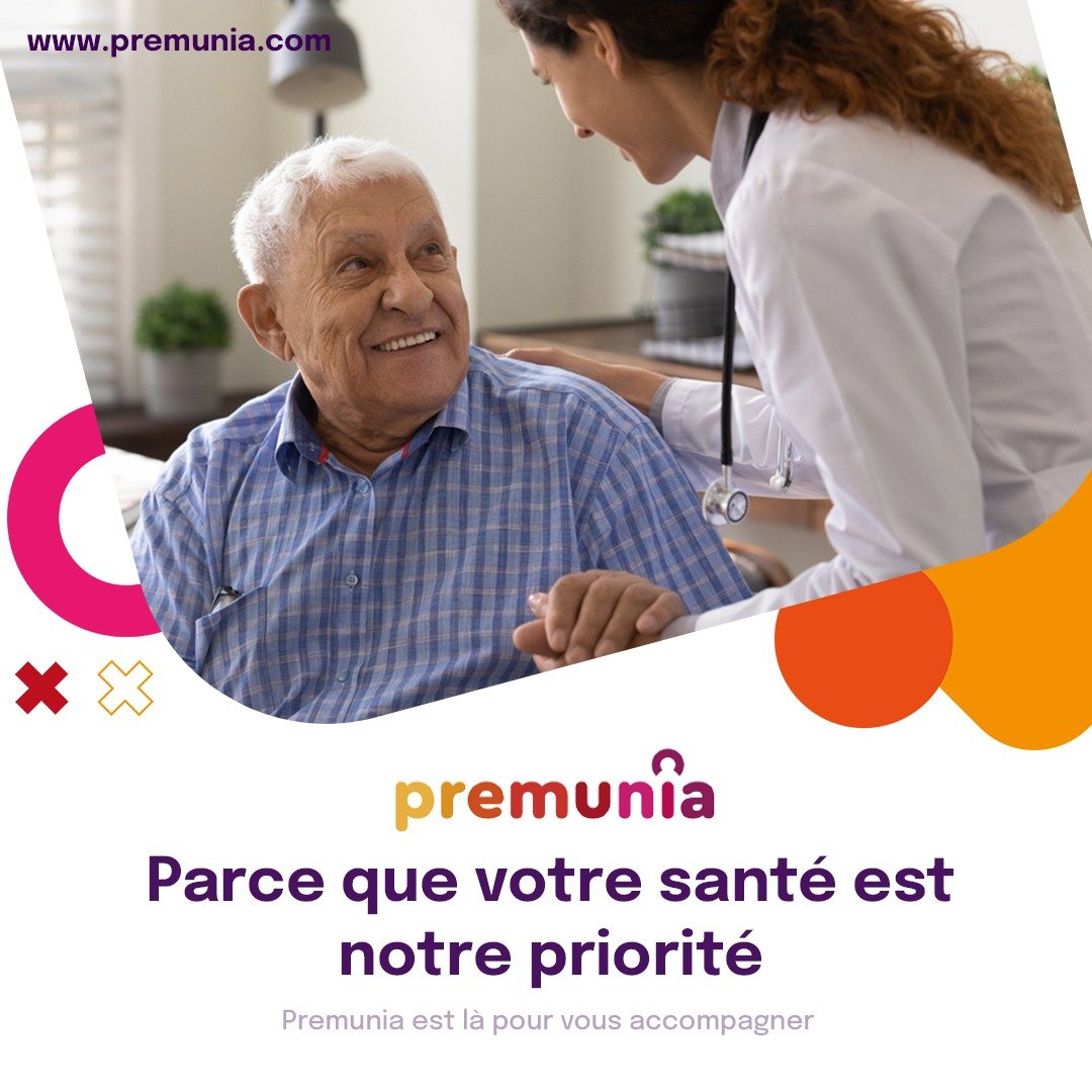 Parce que votre santé est notre priorité, Premunia est là pour vous accompagner.
Demandez votre devis directement à partir de notre site web 
👉 premunia.com