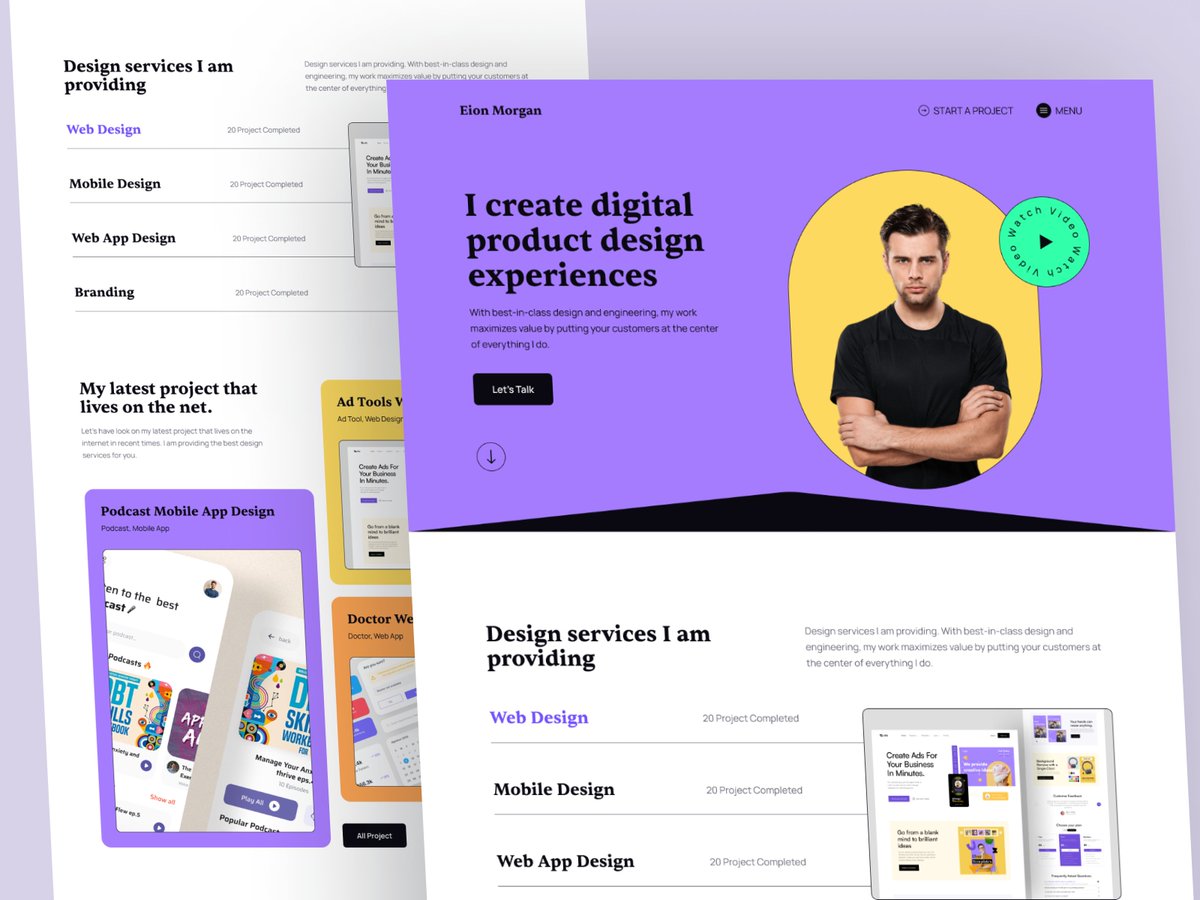 uihutofficial's tweet photo. 04 Day - UIHUT Daily Free Design
Made by https://t.co/3rvBAF9SUA
Download from: https://t.co/dCNhyrA6Wu
Hello Folks! This is the Personal Portfolio Website Landing.....
#webtemplate #uihut #ezytor #flowgiri #frebee #dailyuideisgn #freeui https://t.co/wIhFILUleP