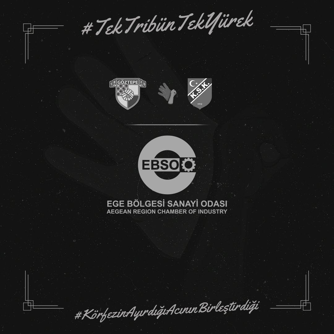 Ege Bölgesi Sanayi Odası, tüm gelirinin depremzedelere aktarılacağı hatıra biletlerinden 1000 adet satın alarak #TekTribünTekYürek kampanyamıza destek sağlamıştır. 

EBSO'ya göstermiş oldukları destekten ötürü teşekkür ediyoruz. 

#KörfezinAyırdığıAcınınBirleştirdiği