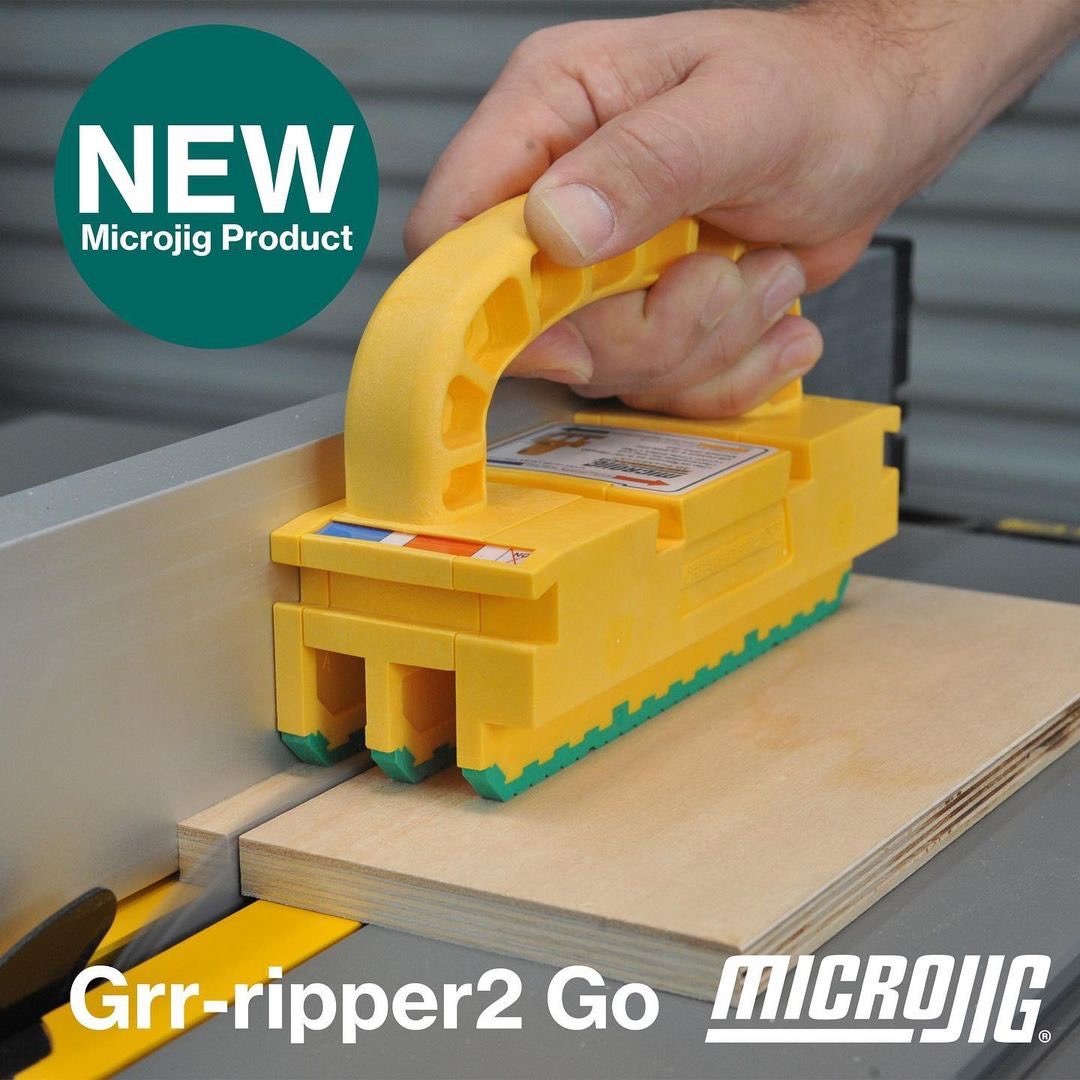 thetoolnut's tweet photo. NEW MicroJig Grr-ripper2 Is Now Available ➡️https://t.co/10YQUeYDlB⬅️ $29.00
.
#toolnut #certifiedtoolnut #microjig #microjigtools #grrripper2go #grrripper #pushblock #tablesawsafety #woodworking #tools https://t.co/IfSBoMH6zS
