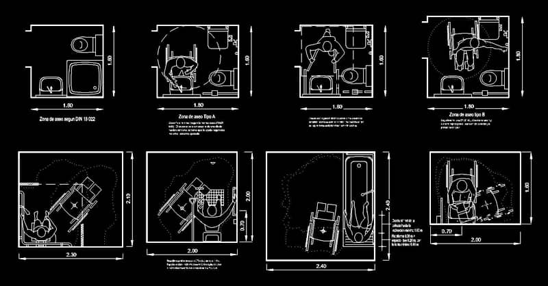 dwgAutocad's tweet photo. Bloques AutoCAD de cuartos de baño gratis CAD blocks en dwg ➡️ https://t.co/kfMegSCT55

#bloquesautocad #CADblocks #AutoCAD #arquitectura #diseñoarquitectonico #CAD https://t.co/wOqkh8B2ZC