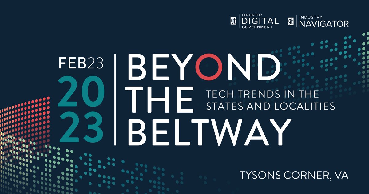 rpariscisco's tweet photo. Looking forward to attending and seeing everyone at Beyond the Beltway this week. If you are planning to attend and want to meet up, please message me. #govtechlive https://t.co/8ObEI4vnJ3