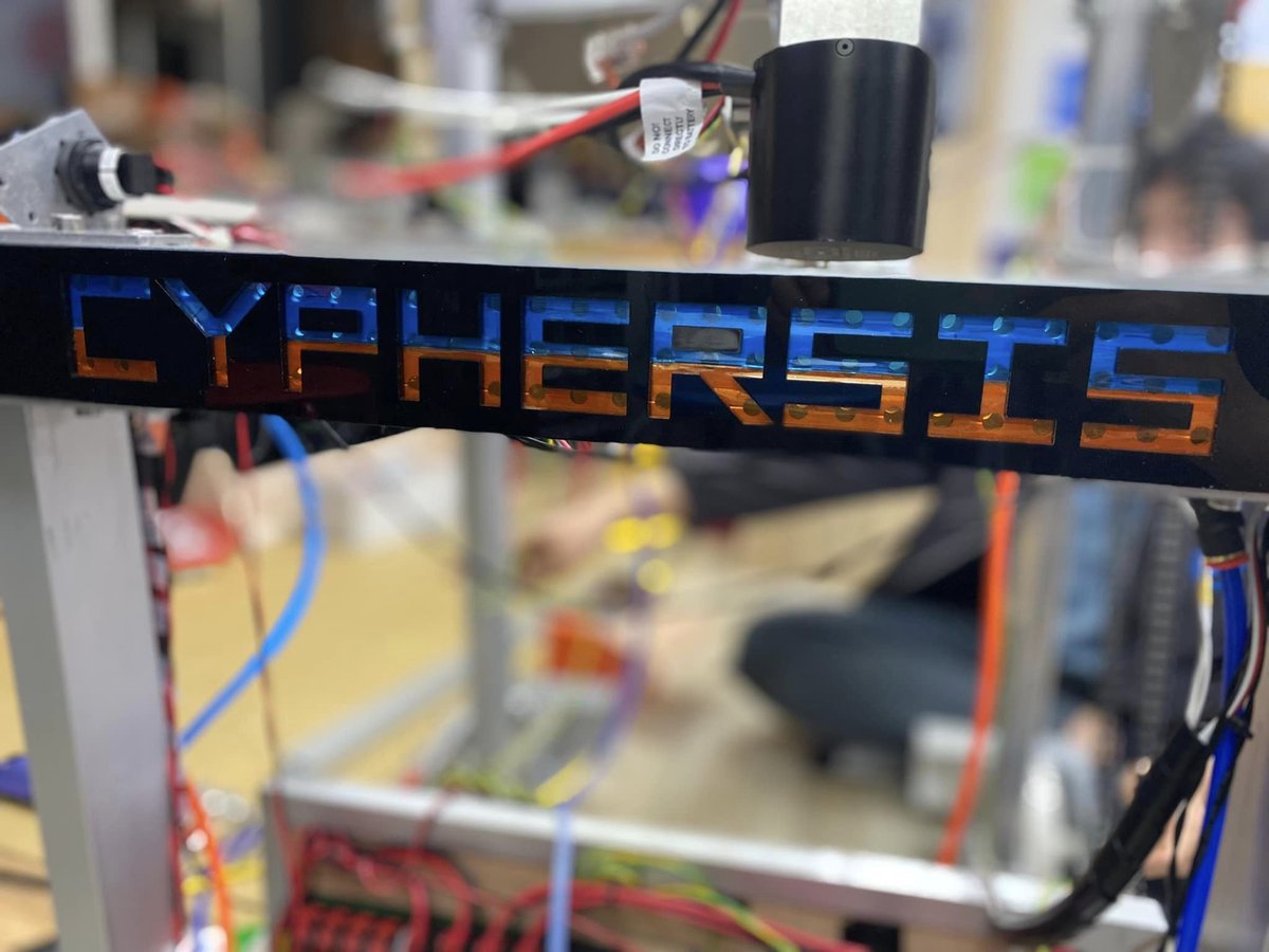 Cyphersis_9274's tweet photo. #FRC #Cyphersis #frc2023 #Taiwanfrc #Robot #test #final_week #decorate #team #design
Additionally, last week we decorated polycarbonate plates customized with our team name, robot name, and team number and secured it onto our robot. https://t.co/YlngCiEITy