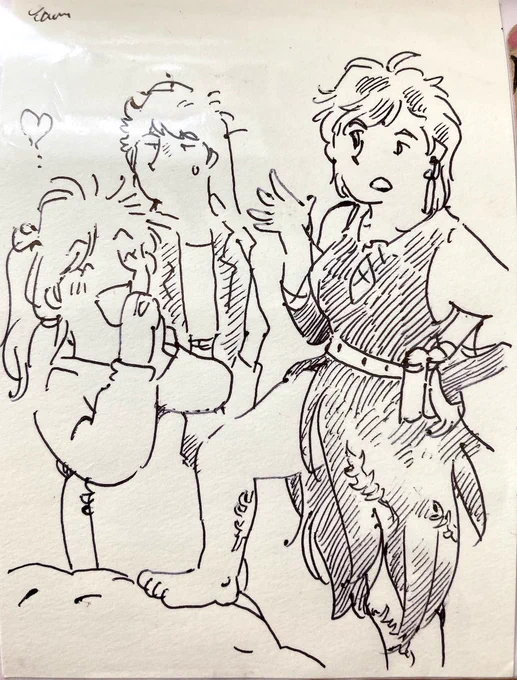 掲載許可をいただいたので自慢です!
やまこさん@yamako_love_cat より、アザミさん&なかよしおねえさんたちを付箋に描いていただきました✨
ありがとうございます🙏🏻😭

アザミさんにキャ〜💕っとなってるナツコさんを見る…
マコさんの…この…
表情よ…
なんか申し訳ない…ww 