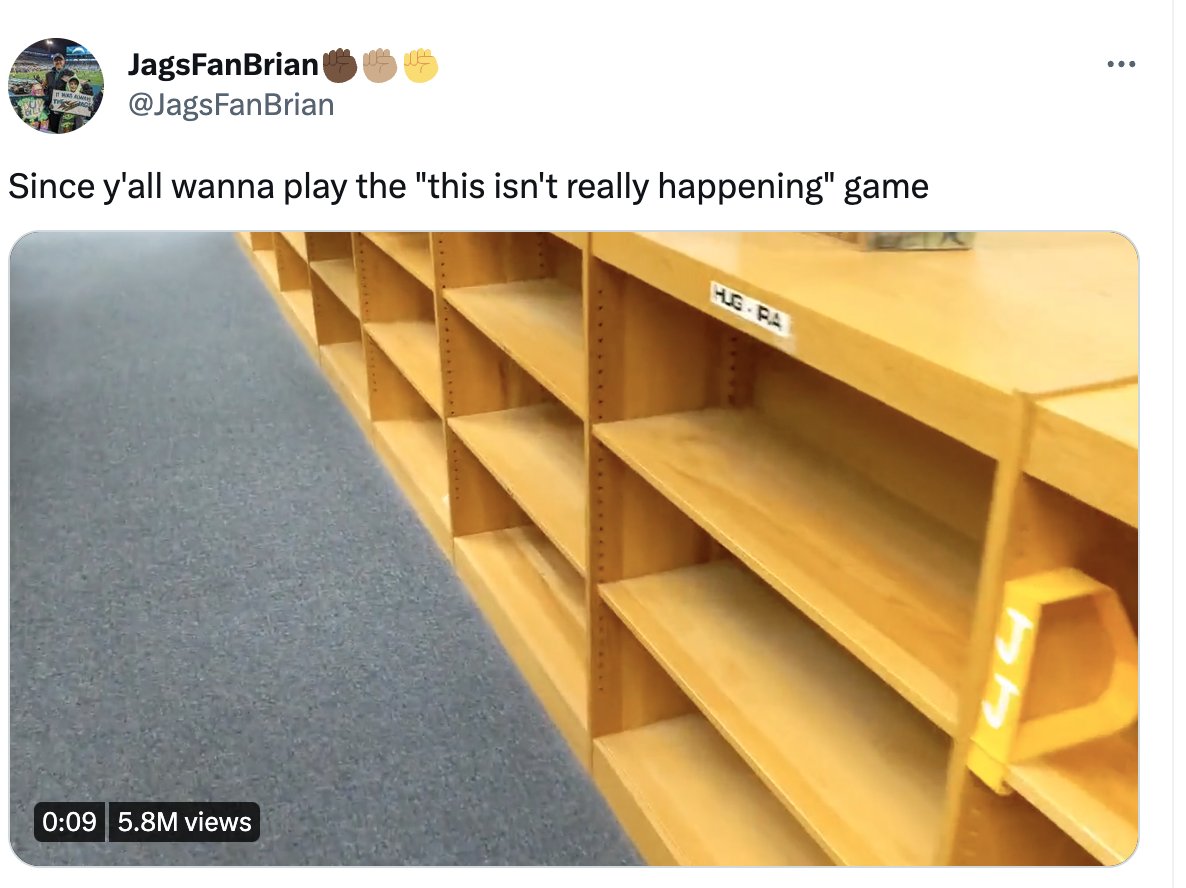 UPDATE: Brian Covey, a full-time substitute teacher in Duval County, Florida, was FIRED for posting a video of empty bookshelves. This is the REAL STORY about why those shelves were empty and why Covey was let go